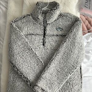 NFL Gray Pullover with Plush Texture